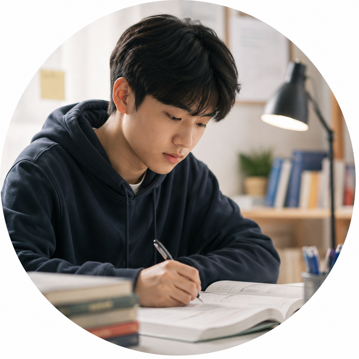 고등학교 2학년 학생의 지필고사 대비 수업 후기