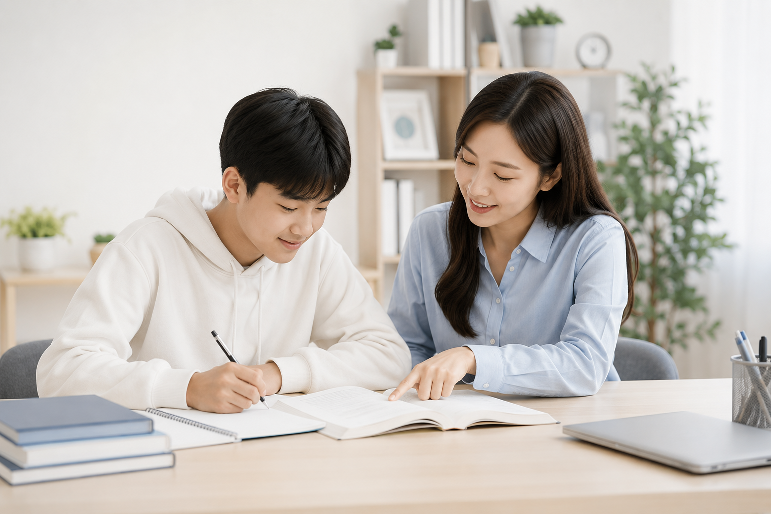 학생과 선생님의 1:1 맞춤 과외 수업